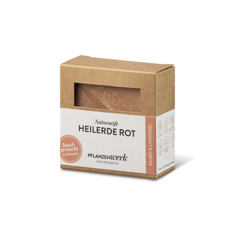 Naturseife Heilerde Rot